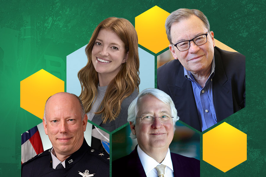 Collage of Baylor Alumni Award recipients